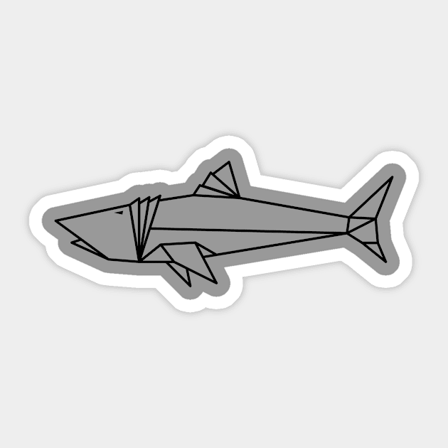 Shark Sticker by timohouse